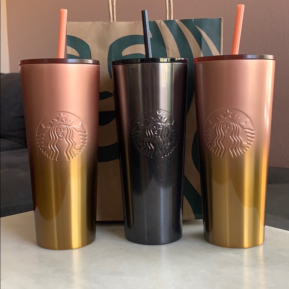 Fall Starbucks Tumbler 3 pack